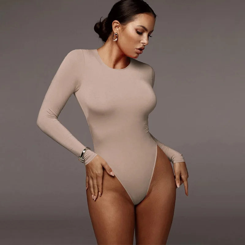 Bodysuit signature silhouette lissee - detail bretelles - Maison Movai
