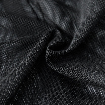 Corset bodysuit contour decollete structure noir - detail coutures - Maison Movai