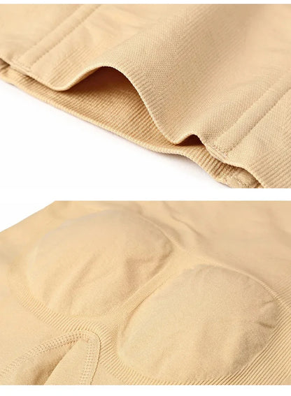 Short gainant taille haute Sculpt Line - detail tissu - Maison Movai