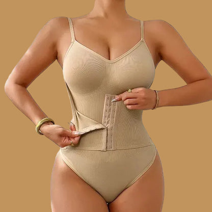 Body sculptant ventre plat taille fine - vue de profil - Maison Movai